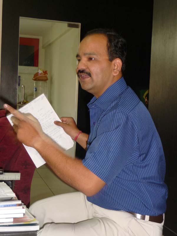 Meditation practice at Anahat Yoga Pune